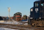 MEC 305 & MEC 506 at Waterville Yard